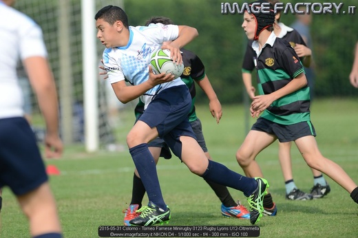 2015-05-31 Colorno - Torneo Farnese Minirugby 0123 Rugby Lyons U12-Oltremella